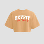 Cropped Oversized Skyfit College - Areia - Skyfit Monte Mor