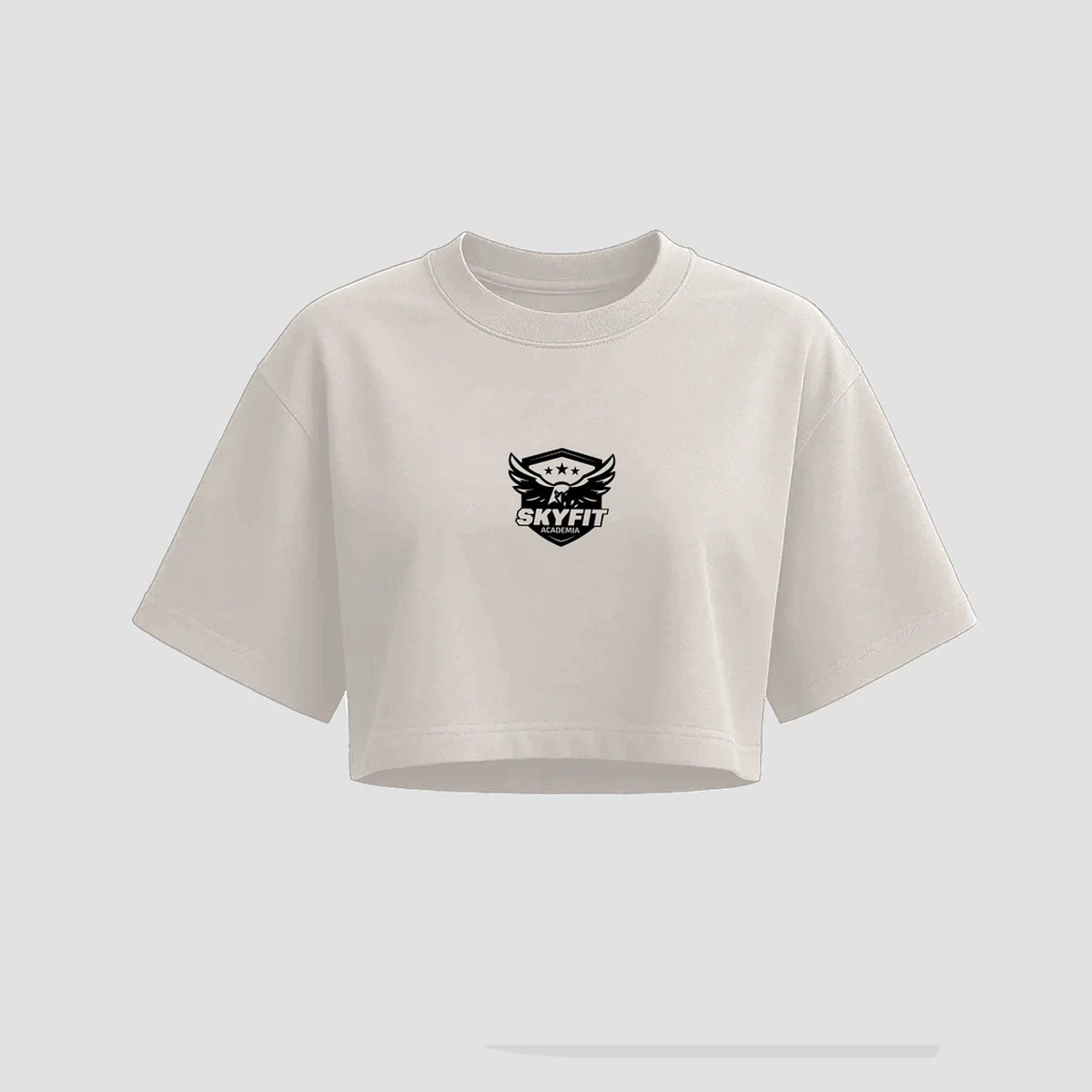 Cropped Oversized Skyfit Alunos - Off-White - Skyfit Monte Mor