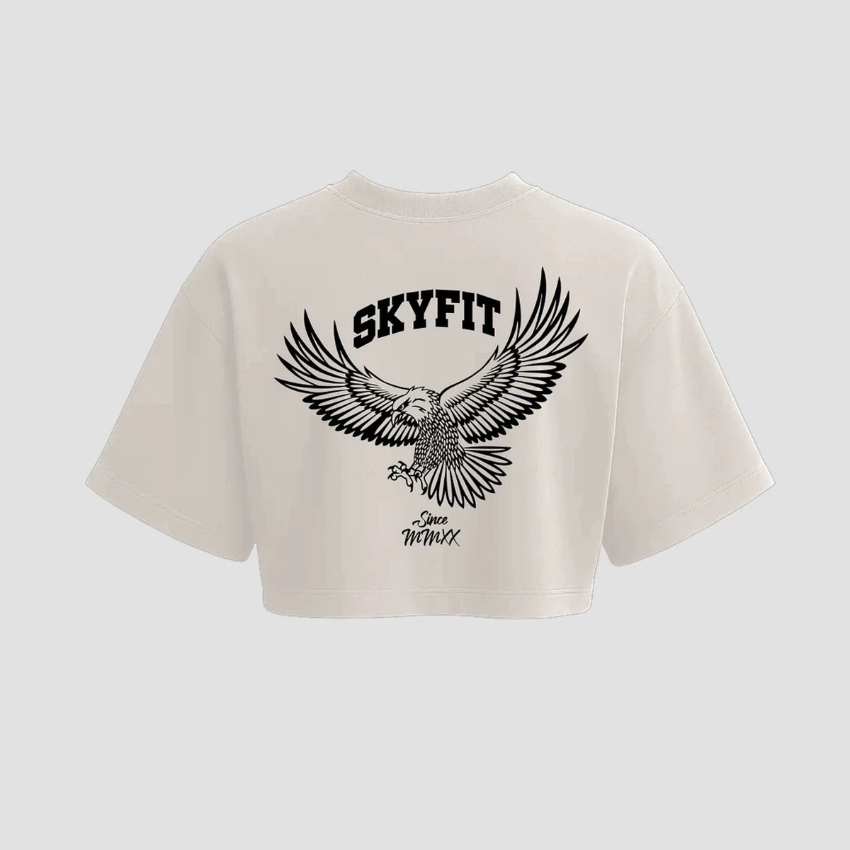 Cropped Oversized Skyfit Alunos - Off-White - Skyfit Monte Mor