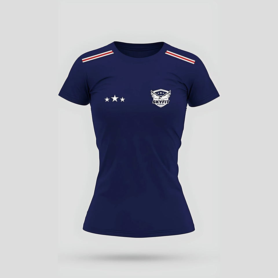 Camiseta Skyfit Alunos Feminino - Marinho - Skyfit Monte Mor
