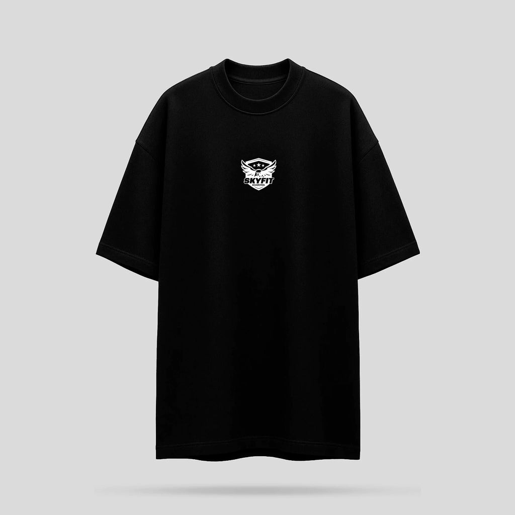 Camiseta Oversized Skyfit Alunos - Preto - Skyfit Monte Mor