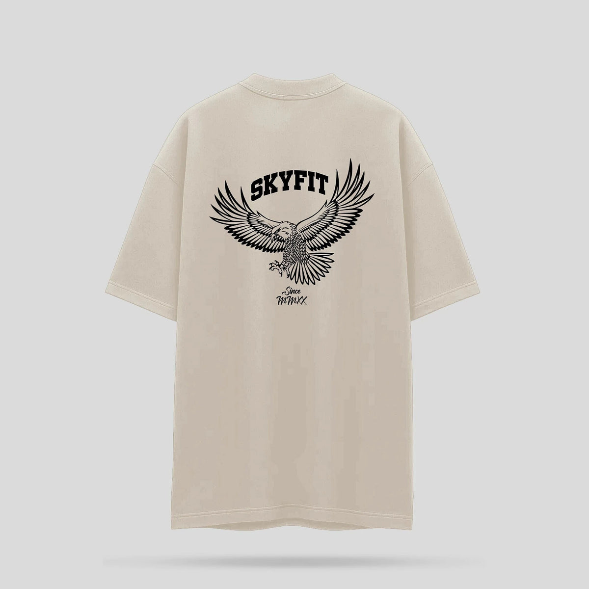 Camiseta Oversized Skyfit Alunos - Off White - Skyfit Monte Mor