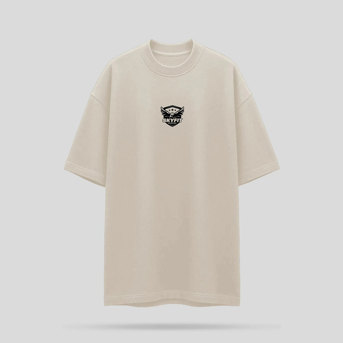 Camiseta Oversized Skyfit Alunos - Off White - Skyfit Monte Mor