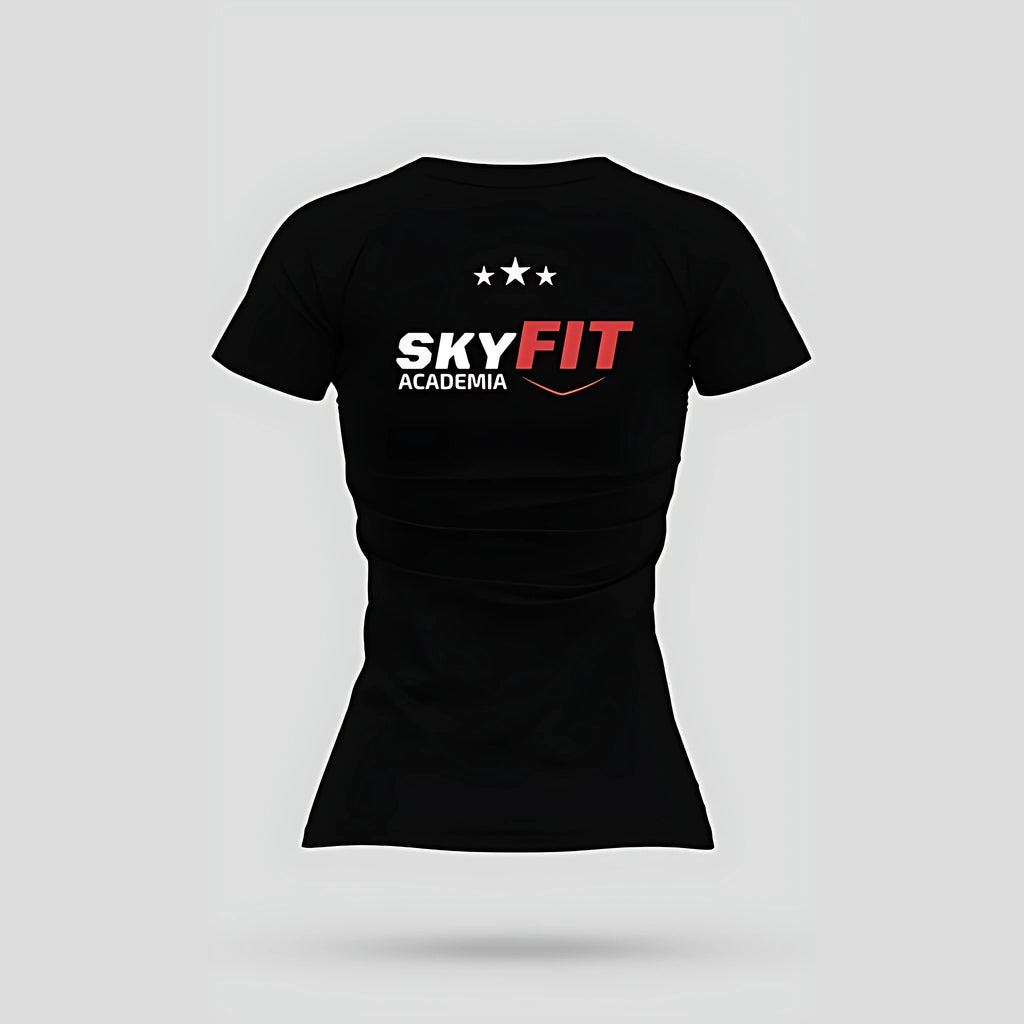 Camiseta Skyfit Alunos Feminino - Preto - Skyfit Monte Mor