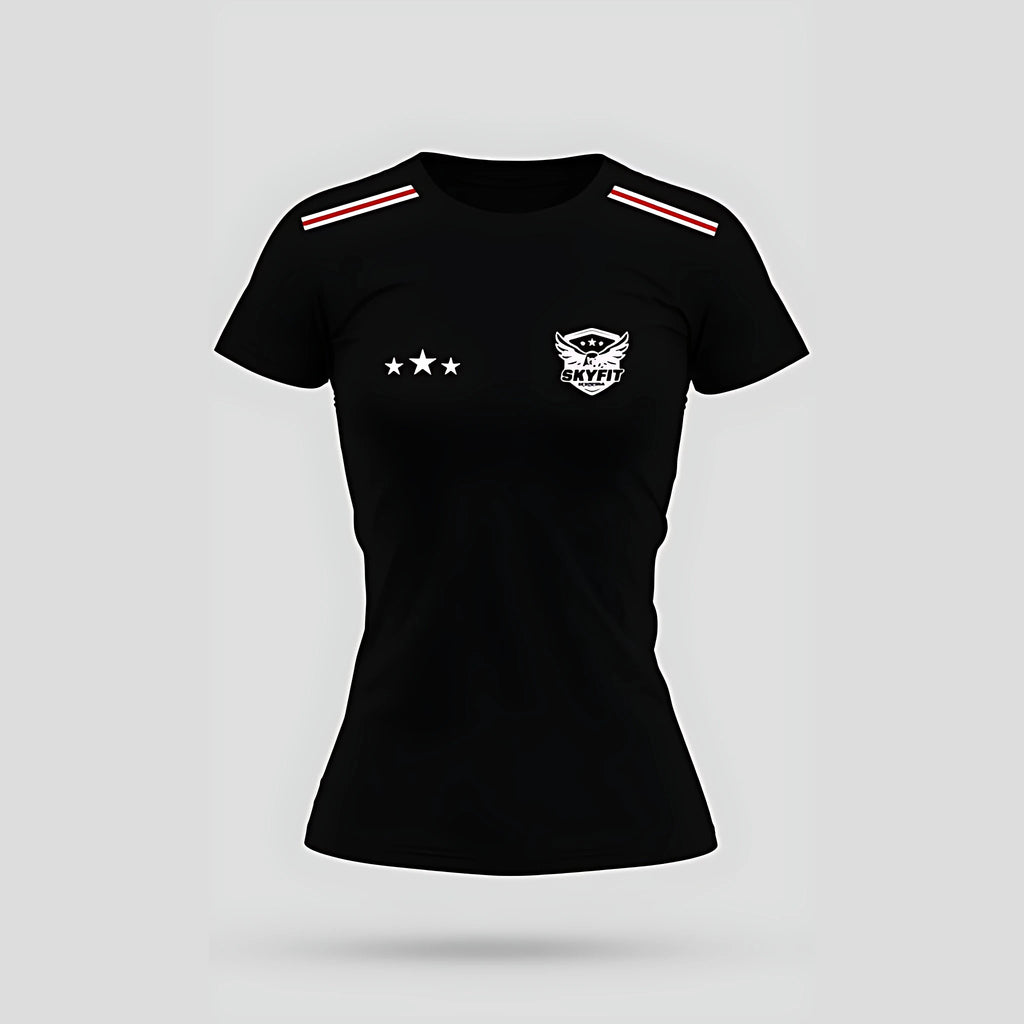 Camiseta Skyfit Alunos Feminino - Preto - Skyfit Monte Mor