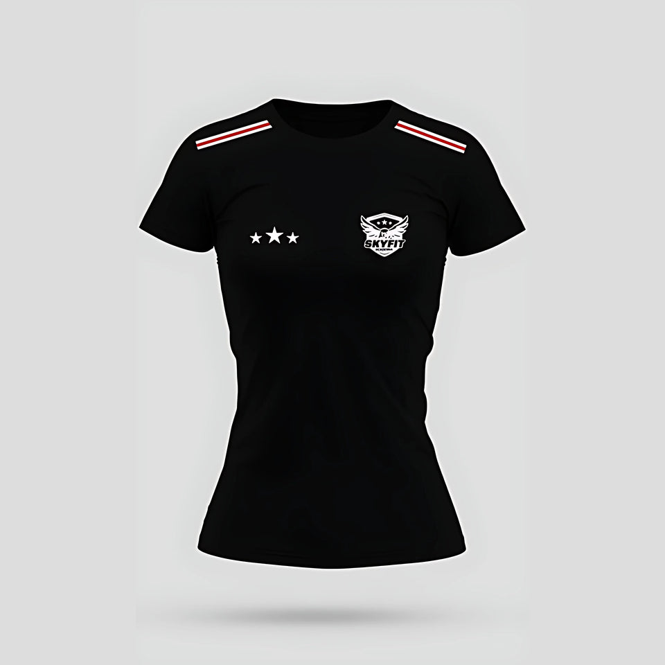 Camiseta Skyfit Alunos Feminino - Preto - Skyfit Monte Mor