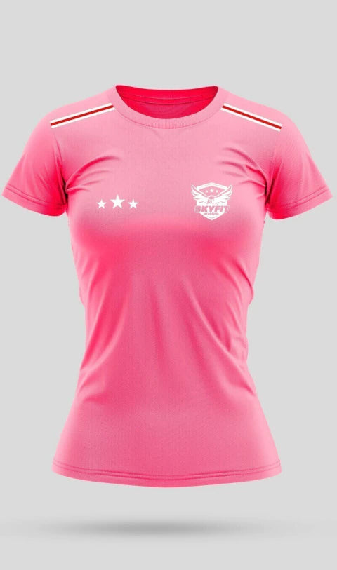Camiseta Tradicional Babylook - Rosa