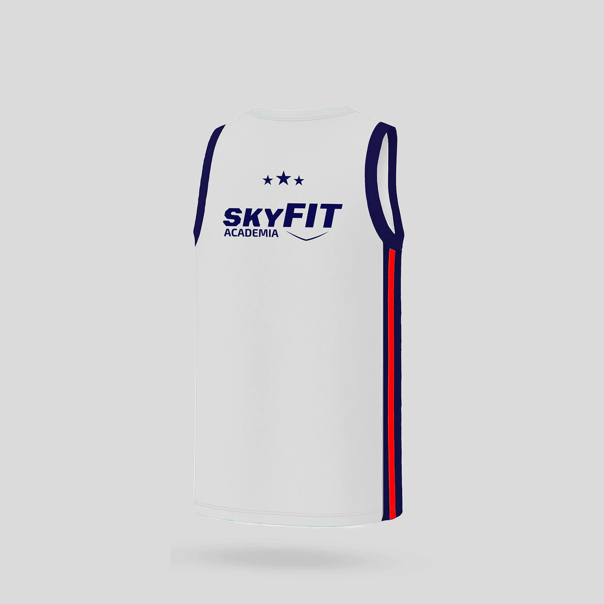 Regata Basquete Skyfit Alunos - Branco - Skyfit Monte Mor