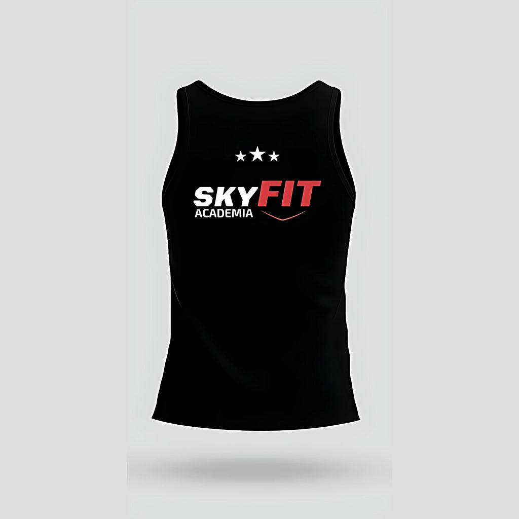 Regata Tradicional Skyfit Alunos Feminino - Preto - Skyfit Monte Mor
